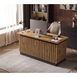 CRAFT Modern Slatted Executive Desk