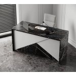MAX Modern Geometric Executive Desk