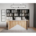 MAX Modern Geometric Executive Desk