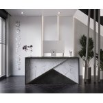MAX Modern Geometric Executive Desk