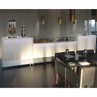 Vertical bar counter Modular for shop and bar