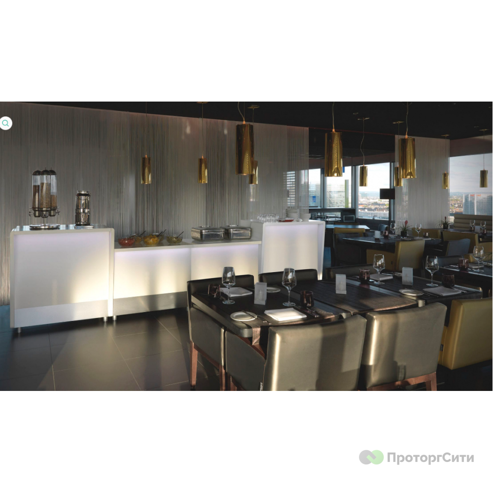 Vertical bar counter Modular for shop and bar