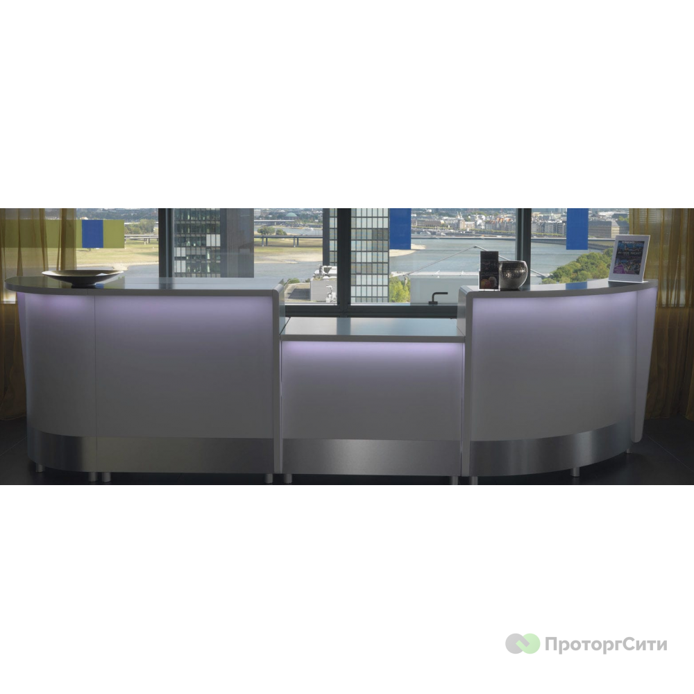 Vertical bar counter Modular for shop and bar