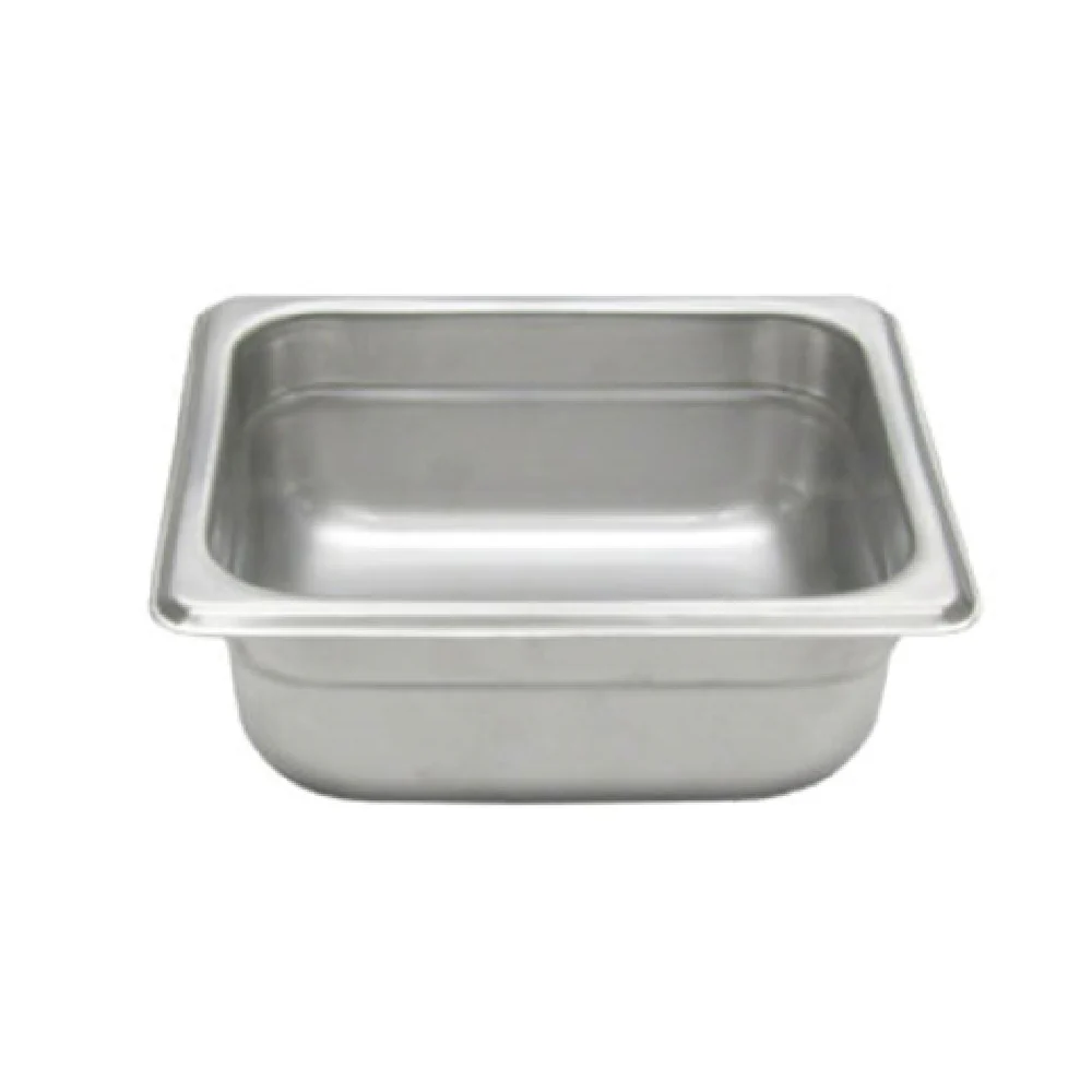 Admiral Craft 22S2 6-5/16 Inch Wide Steam Table Pan Anti-jamming Heavy Gauge Stainless Steel