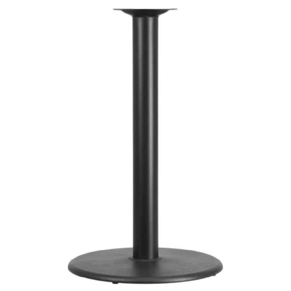 Flash Furniture XU-TR24-BAR-GG 24 Inch Diameter Round Table Base Cast Iron Black