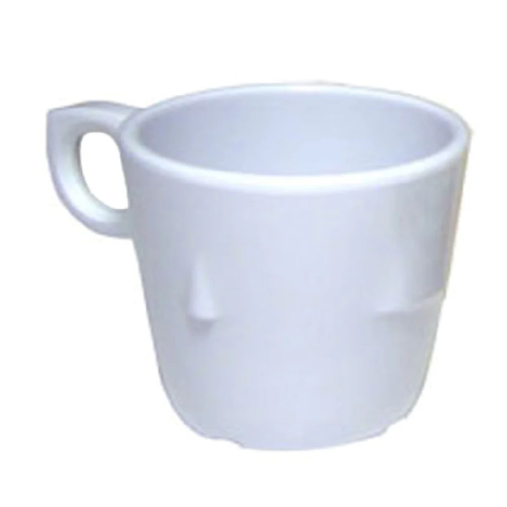 Admiral Craft MEL-CS76W 7-1/2 Oz Cup Melamine Break-resistant White