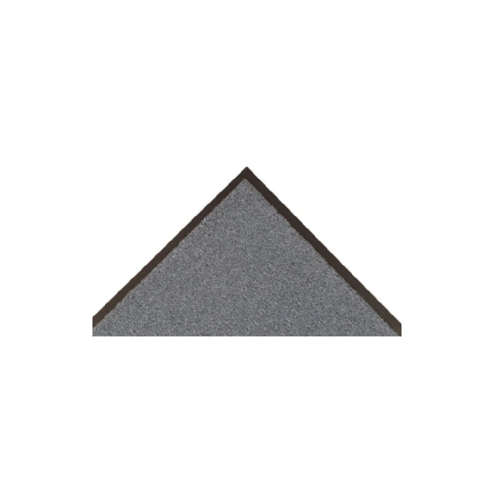 Notrax 130S0034BU 3' Olefin Fiber Floor Mat Slate Blue Vinyl Back Slip Resistant