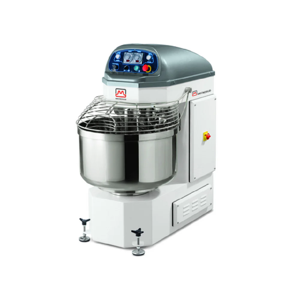 AMPTO SP100 28 Inch Stainless Steel Spiral Dough Mixer with 145.5 lb Capacity AMPTO SP100 28 Inch Stainless Steel Spiral Dough Mixer with 145.5 lb Capacity