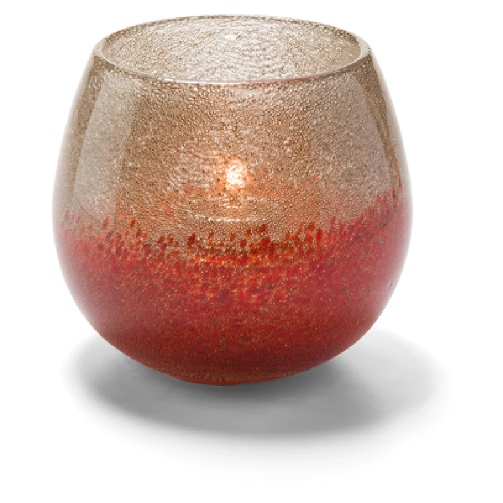 Hollowick 4181 4 Inch Bubble Style Candle Lamp Glass with HD12 HD8 Fuel Cells