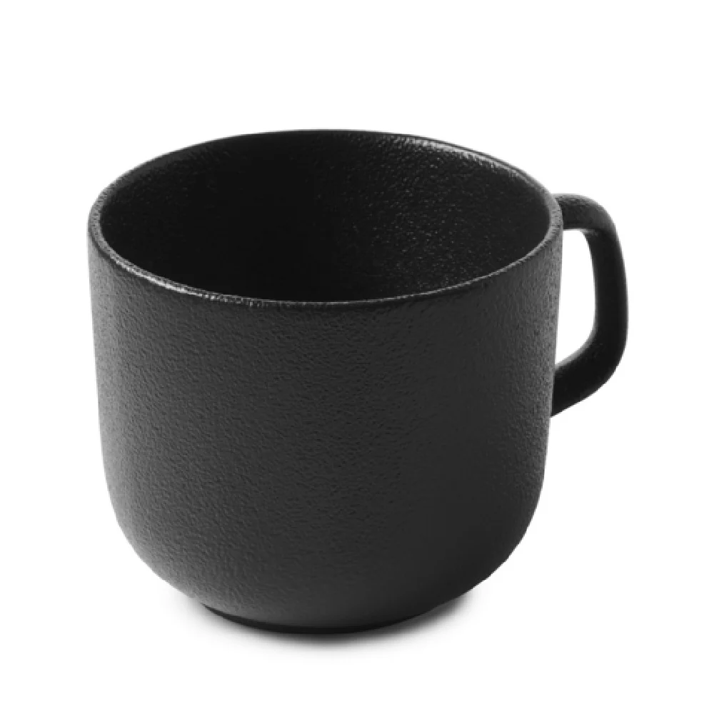 Revol 660525 6.76 Oz Oven Safe Porcelain Tea Cup with Cast Iron Style 6 Packs Revol 660525 6.76 Oz Oven Safe Porcelain Tea Cup with Cast Iron Style 6 Packs