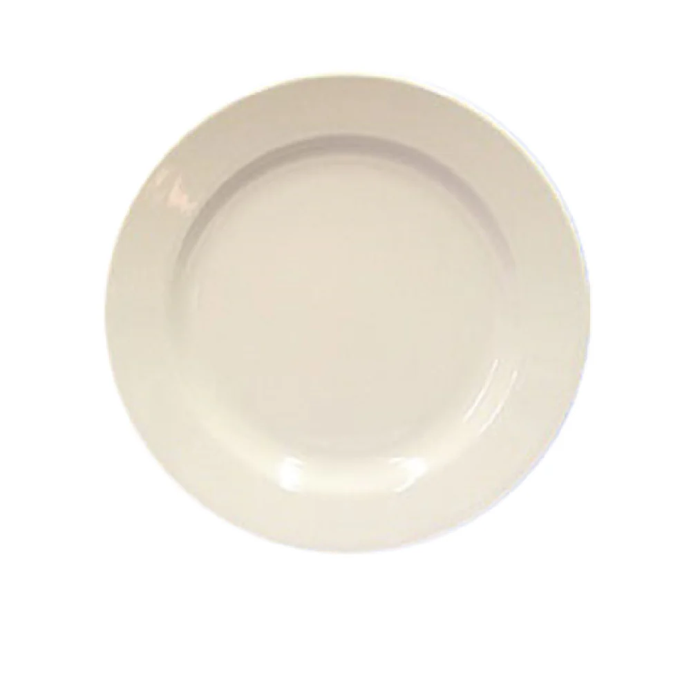 Steelite HL2032 7-1/8 Inch Round China Plate Rolled Edge Homer American Rose