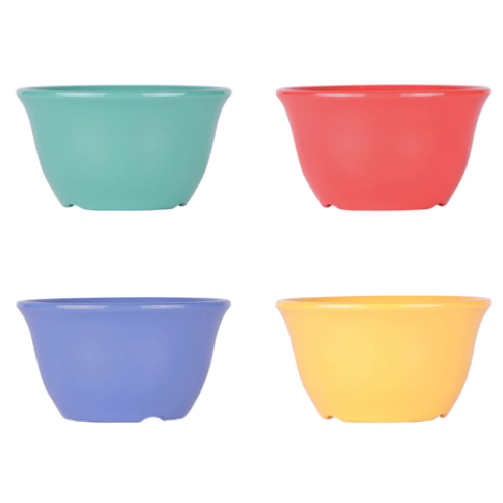 GET Enterprises B4218-MIX 7 Oz Bouillon Cup Assorted Colors Melamine GET Enterprises B4218-MIX 7 Oz Bouillon Cup Assorted Colors Melamine