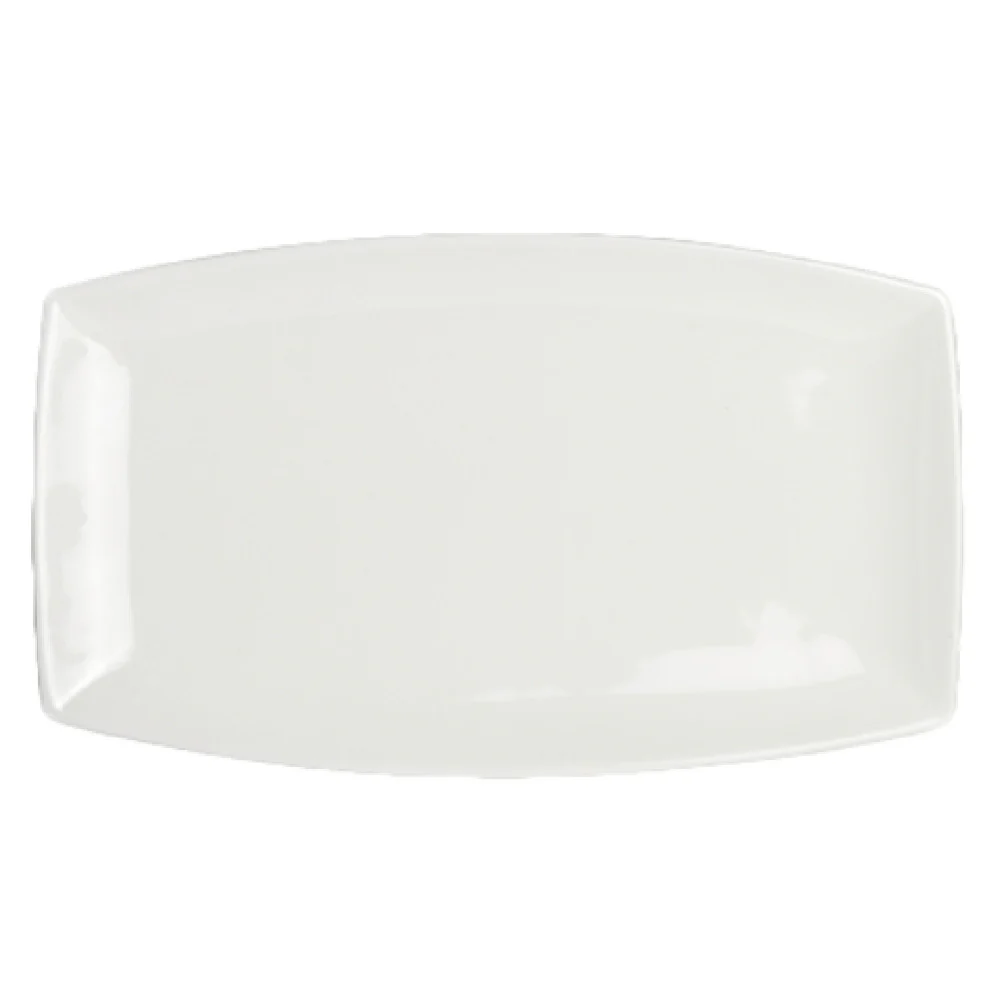 Steelite 6940E601 Tray 10 Inch Oblong Porcelain Microwave Dishwasher Safe