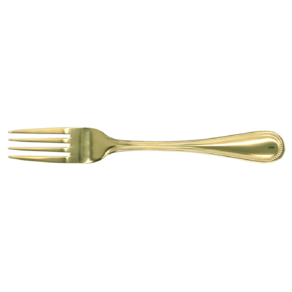 Steelite WLG27051 Table Fork 8-1/8 Inch Gold PVD Coated Stainless Steel Steelite WLG27051 Table Fork 8-1/8 Inch Gold PVD Coated Stainless Steel