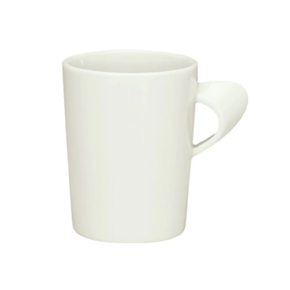 Libbey 9355275 8-1/4 Oz Porcelain Round Cup Non-Stackable White