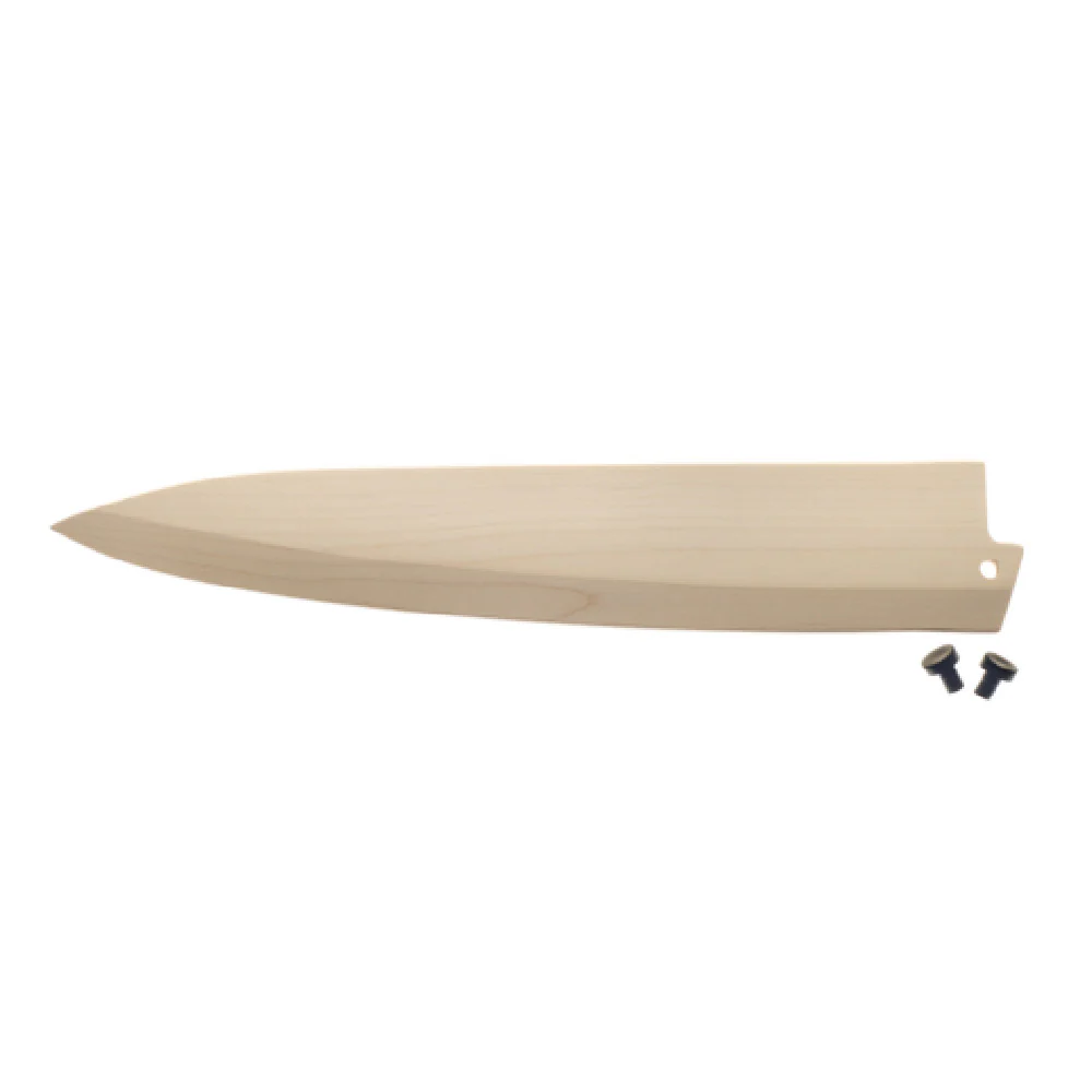 Mercer Culinary M33135BIR Saya Cover 300mm Gyuto with (2) Pins Birch Wood
