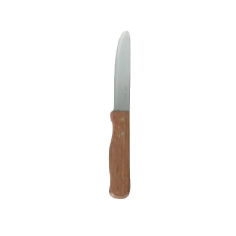 Thunder Group SLSKGK001 5 Inch Blade Jumbo Steak Knife Wood Handle Stainless Steel