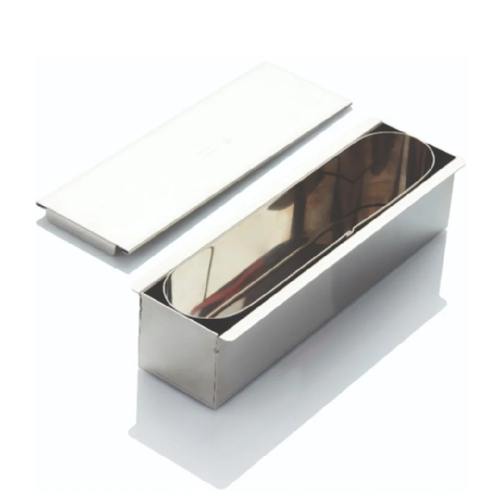 JB Prince MA326 10 Inch Block and Oval Food Mold Made in Italy JB Prince MA326 10 Inch Block and Oval Food Mold Made in Italy