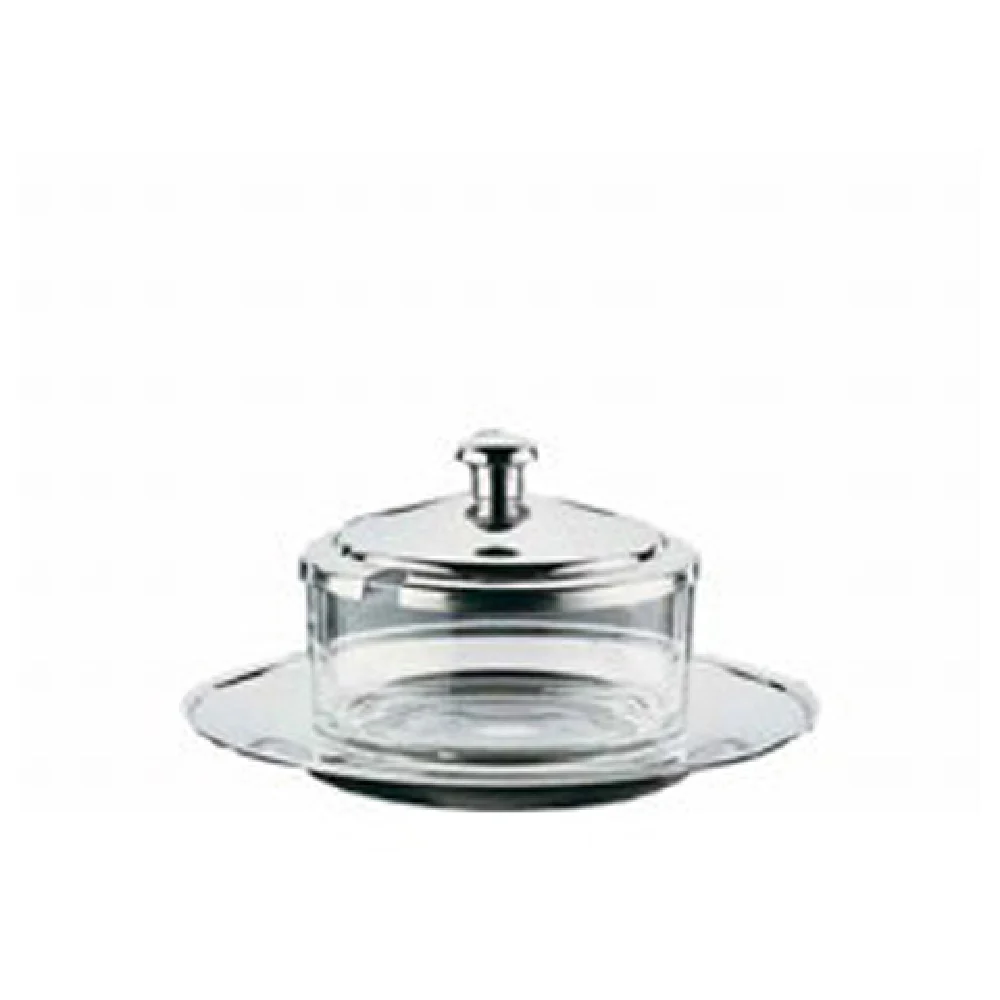 BauscherHepp 06.2868.6042 Lid Only for Parmesan Pot Condiment Jar Cover Stainless Steel