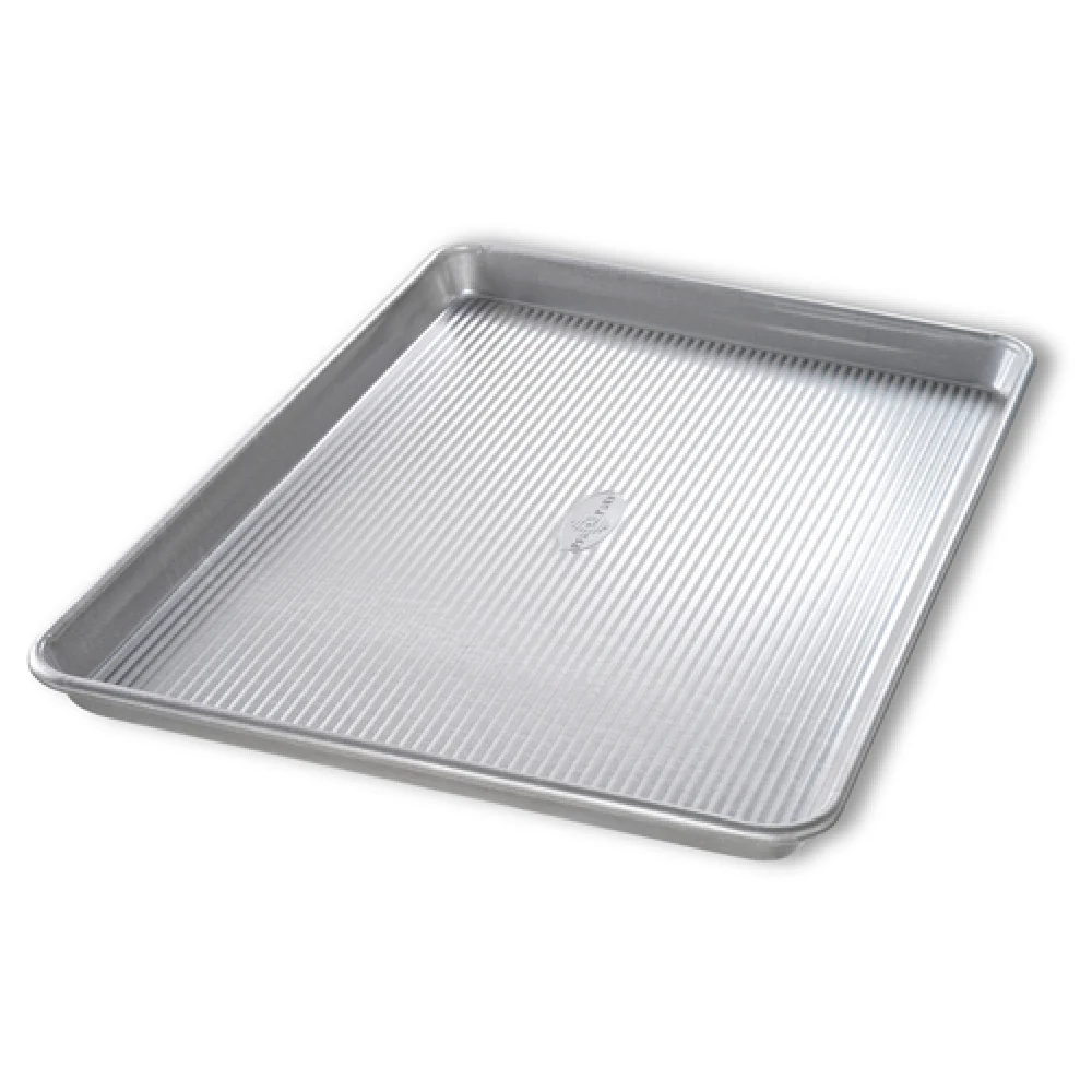 Chicago Metallic 20800 12-13/16 Inch Jelly Roll Pan Aluminized Steel Wire In Rim