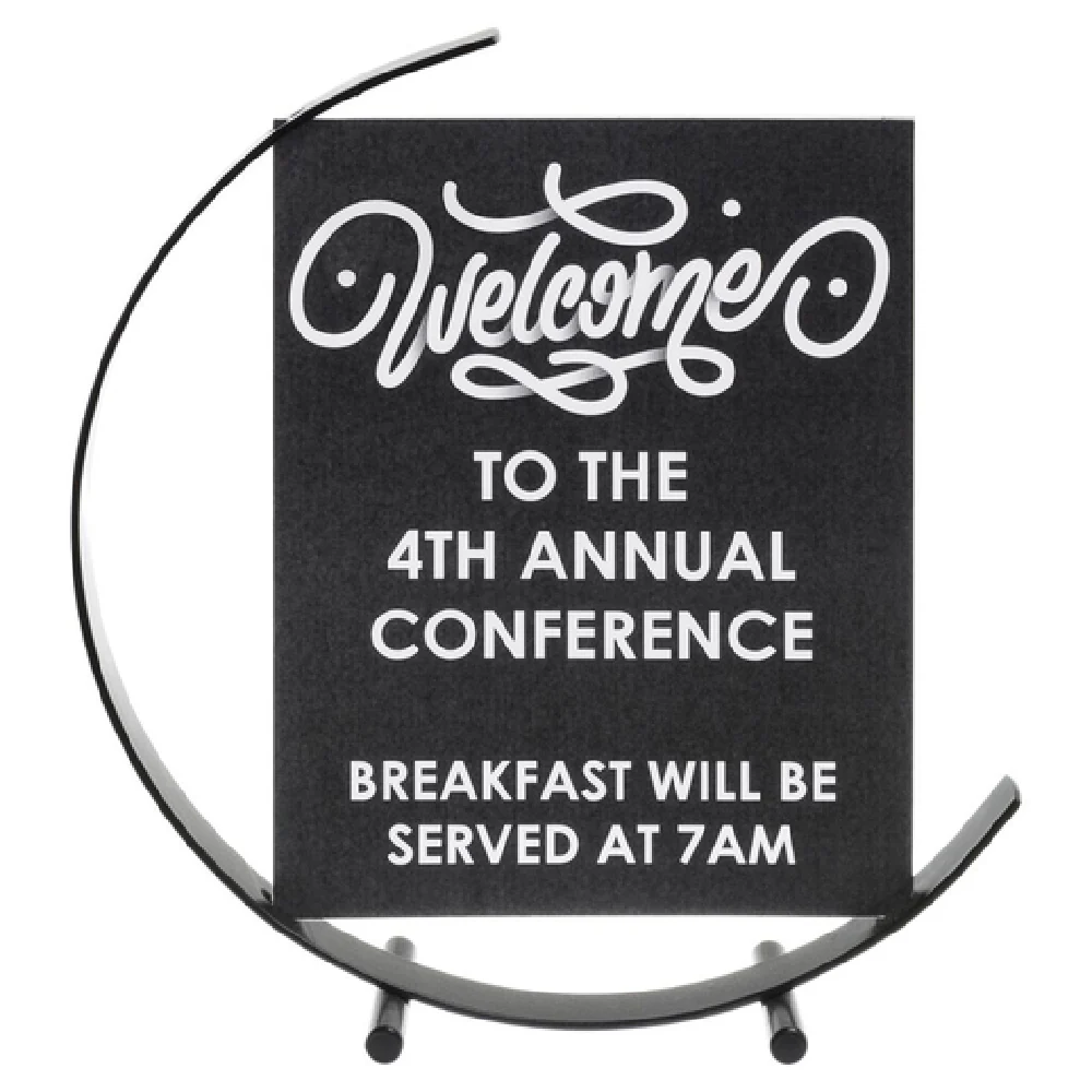 Hubert 80999 Sign Holder Holds 8-1/2
