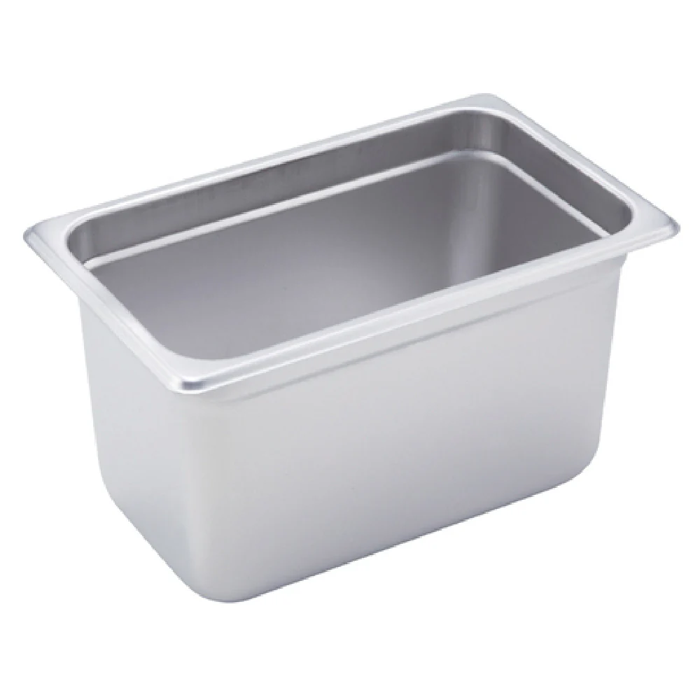 Winco SPJM-406 1/4 Size Steam Table Pan 24 Gauge Anti-Jamming Stainless Steel Winco SPJM-406 1/4 Size Steam Table Pan 24 Gauge Anti-Jamming Stainless Steel