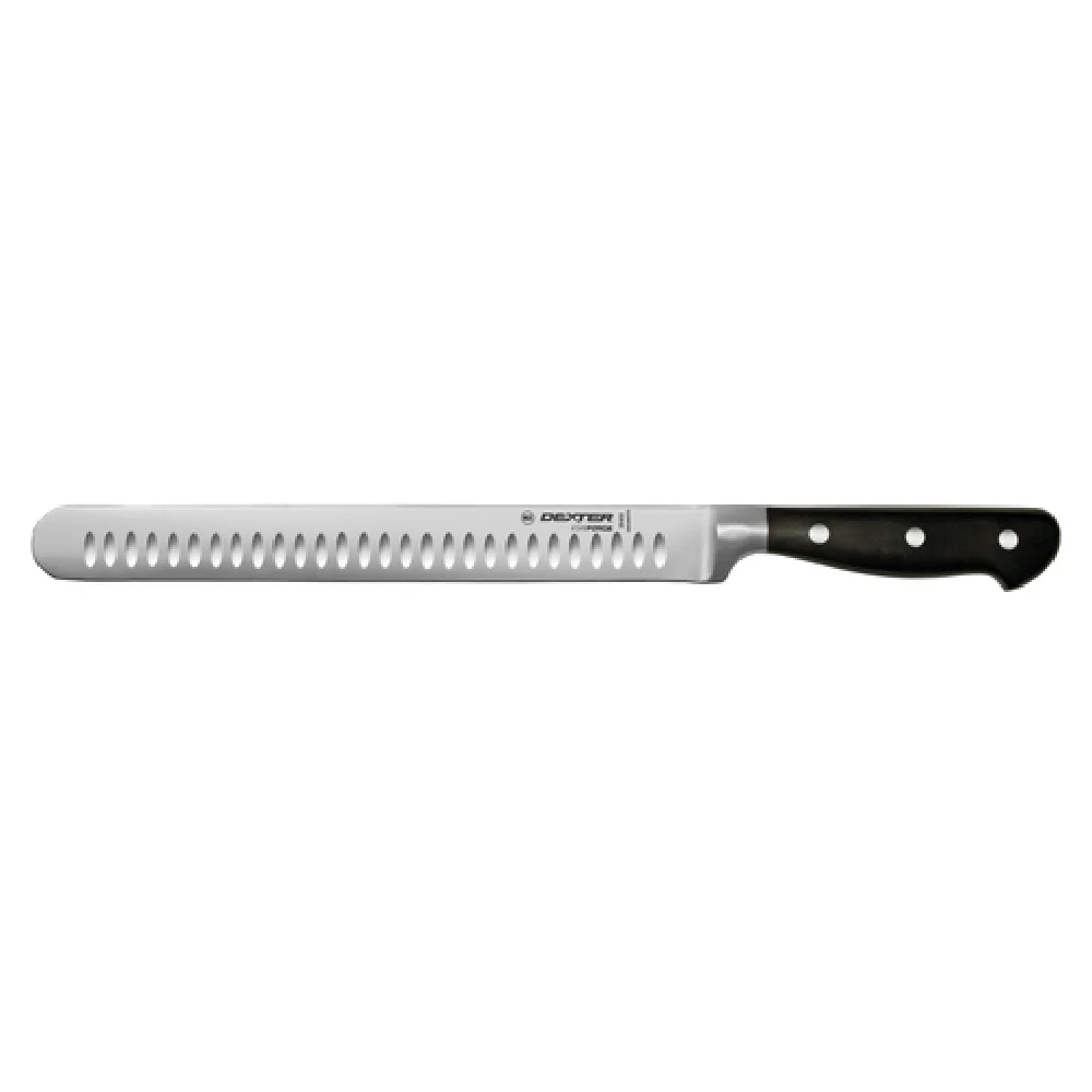 Dexter Russell 38469 10 Inch Duo-edge Knife Forged X50CrMOV15 Stainless Steel POM Black
