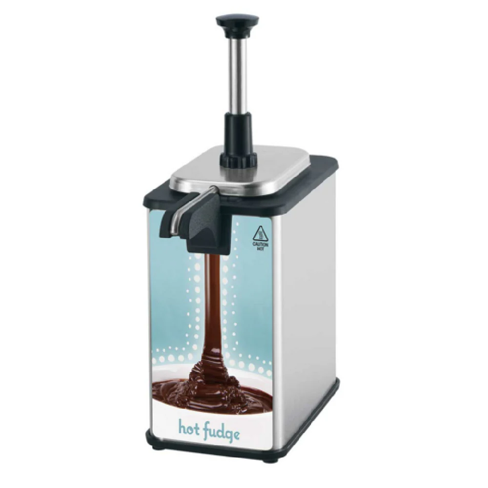 Server Products 85790 6 Inch Electric Food Topping Warmer with Stainless Steel Pump