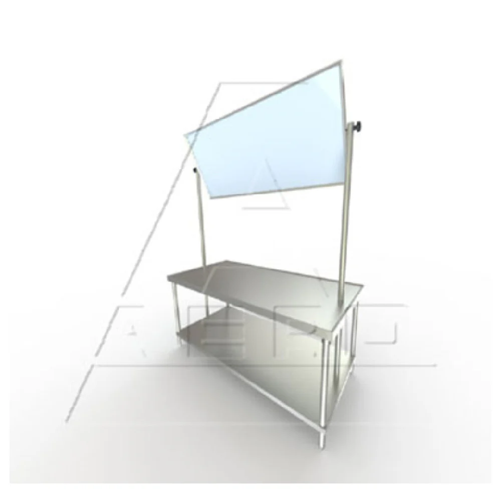 AERO Manufacturing DEMO-3672 72 Inch Demo Table with Stainless Steel Top AERO Manufacturing DEMO-3672 72 Inch Demo Table with Stainless Steel Top