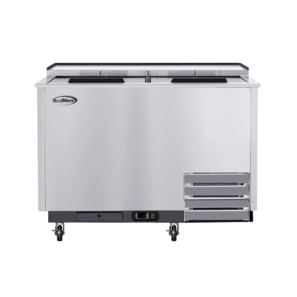 Koolmore KM-GF50-SS 50 Inch Commercial Glass Froster 14 Cu Ft Stainless Steel Koolmore KM-GF50-SS 50 Inch Commercial Glass Froster 14 Cu Ft Stainless Steel