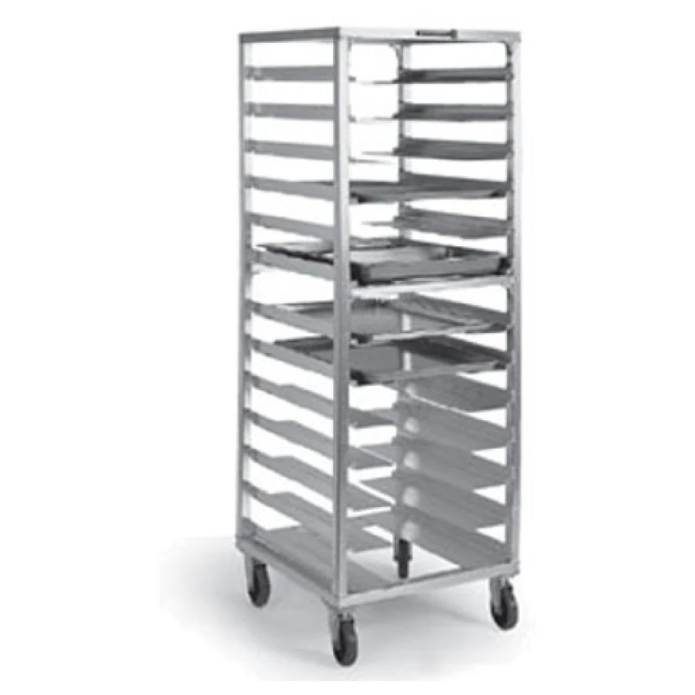 Lakeside 8535 24 Inch Open Sides Roll-In Cooler Rack Aluminum