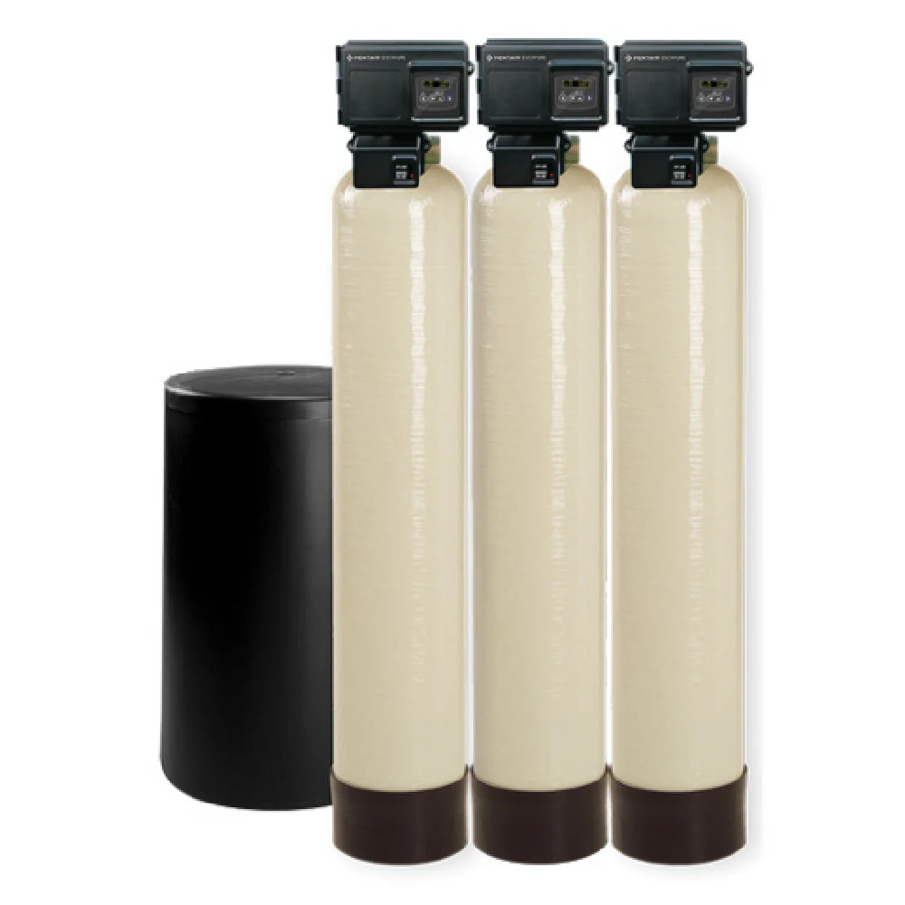 Everpure EV998067 82 Inch Wide Triplex Progressive Water Conditioner 120000 Grains/tank @ 15lbs salt/cu.ft. capacity Everpure EV998067 82 Inch Wide Triplex Progressive Water Conditioner 120000 Grains/tank @ 15lbs salt/cu.ft. capacity