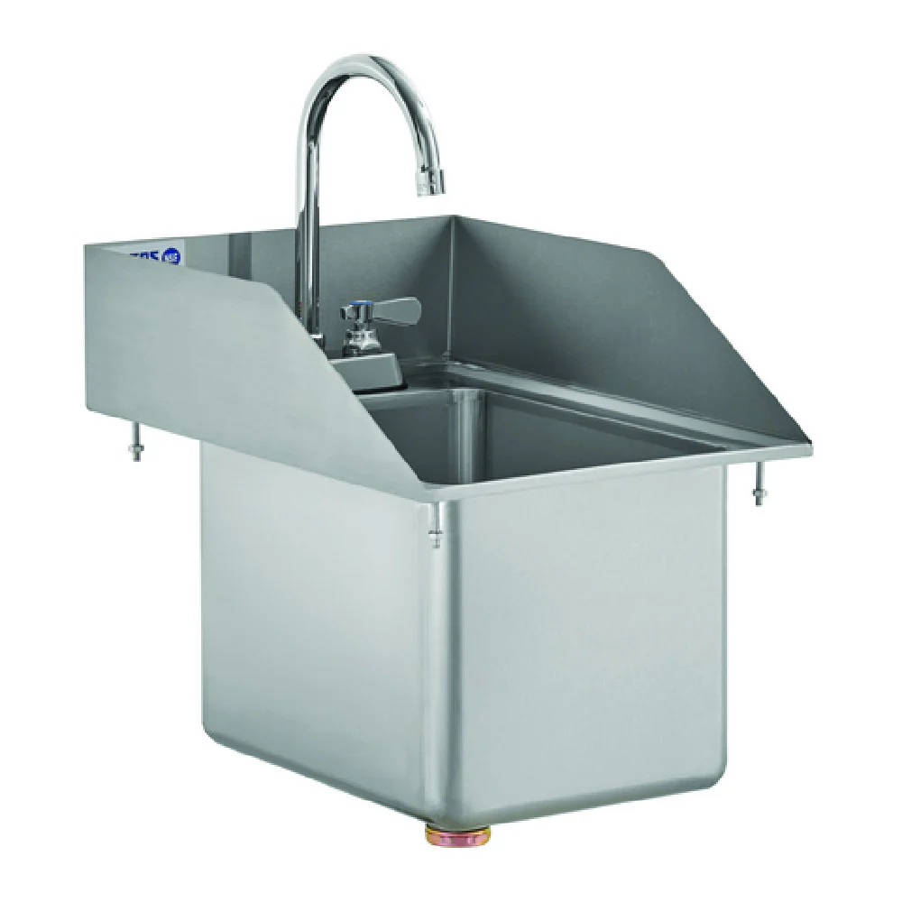 Hubert 165944 Kratos 29N-182 Sink With Side Splashes Drop-in 10