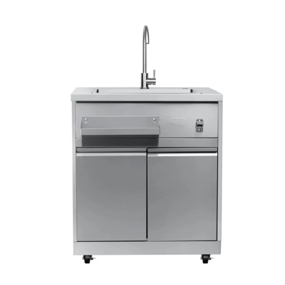 Koolmore KM-OKS-SWC 32 Inch Residential Sink with Cabinet Stainless Steel Koolmore KM-OKS-SWC 32 Inch Residential Sink with Cabinet Stainless Steel