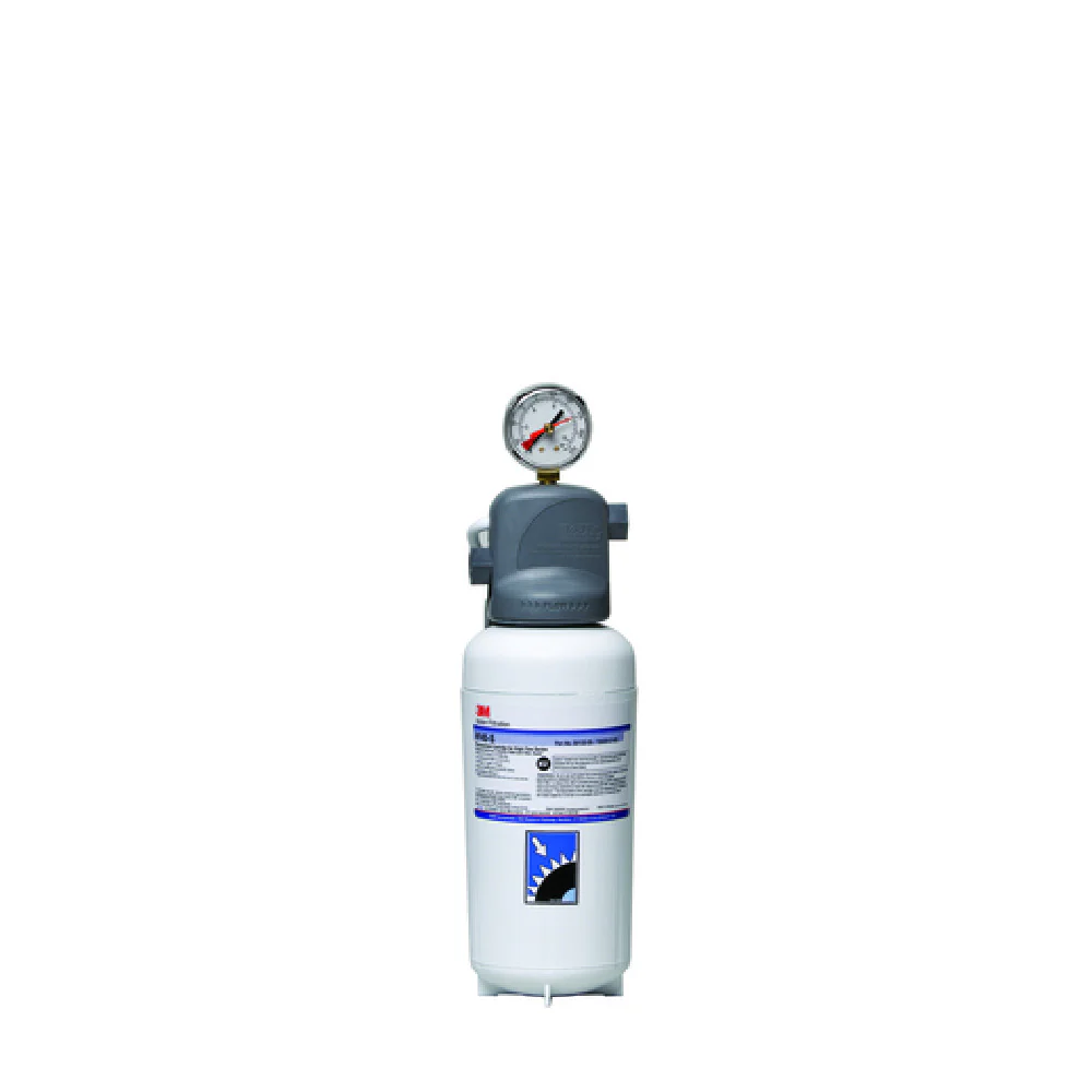 3M ICE145-S 4.5 Inch Water Filter System for Ice Machines with Gauge 3M ICE145-S 4.5 Inch Water Filter System for Ice Machines with Gauge