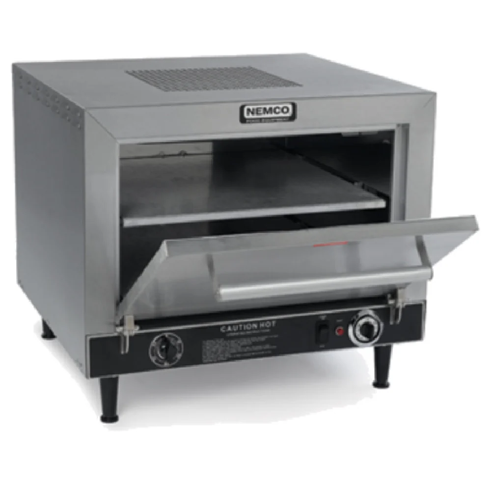 Nemco 6205 25 Inch Electric Pizza Oven with Two Decks and Removable Fibrament Decks Nemco 6205 25 Inch Electric Pizza Oven with Two Decks and Removable Fibrament Decks