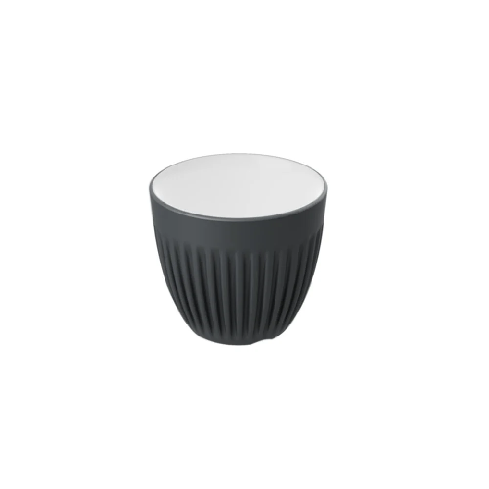 BauscherHepp TGY5019 10.1 Oz Talon Collection Coffee Cup Melamine Gray