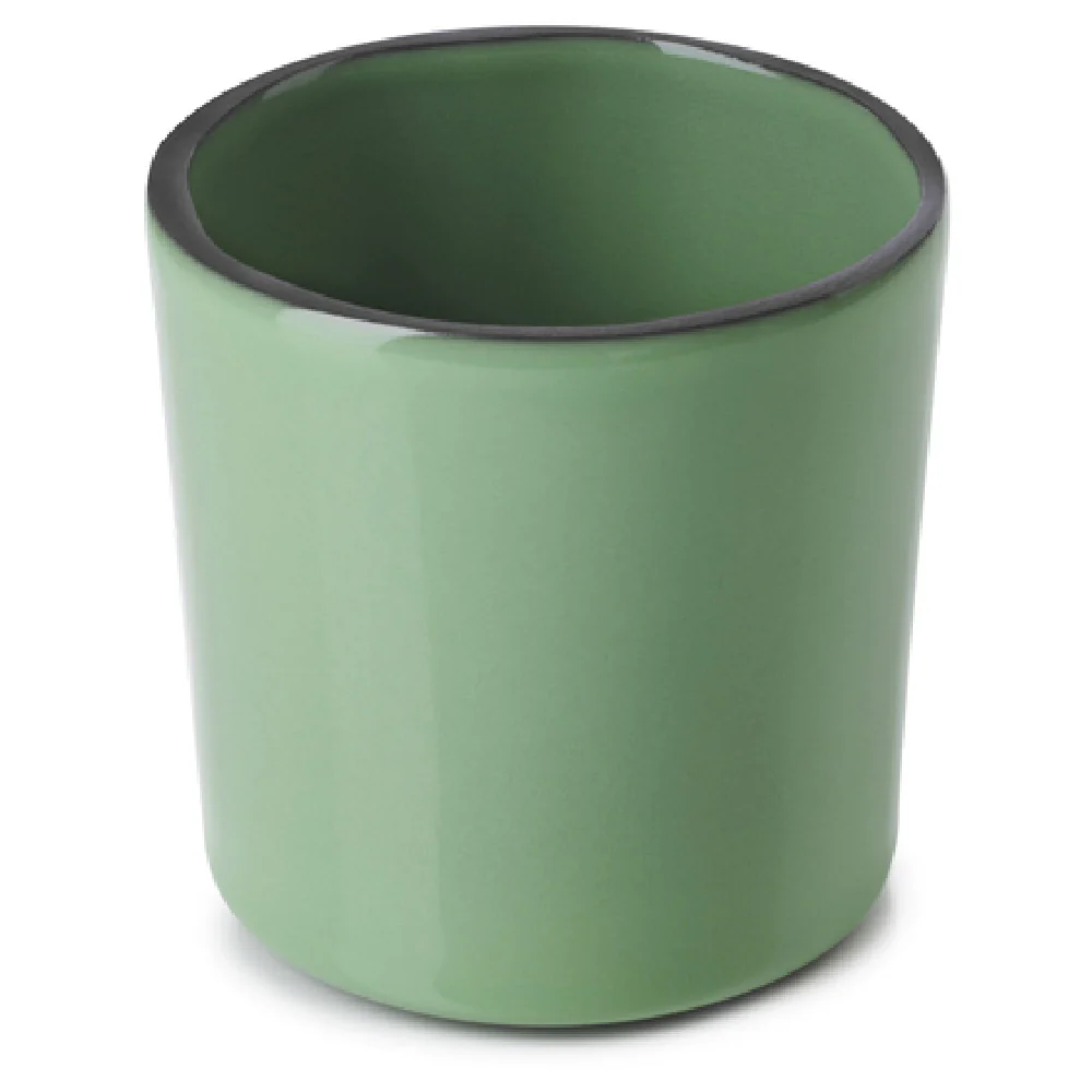 Revol 653858 7-3/4 Oz Round Stackable Cup Porcelain Mint - 4 Packs