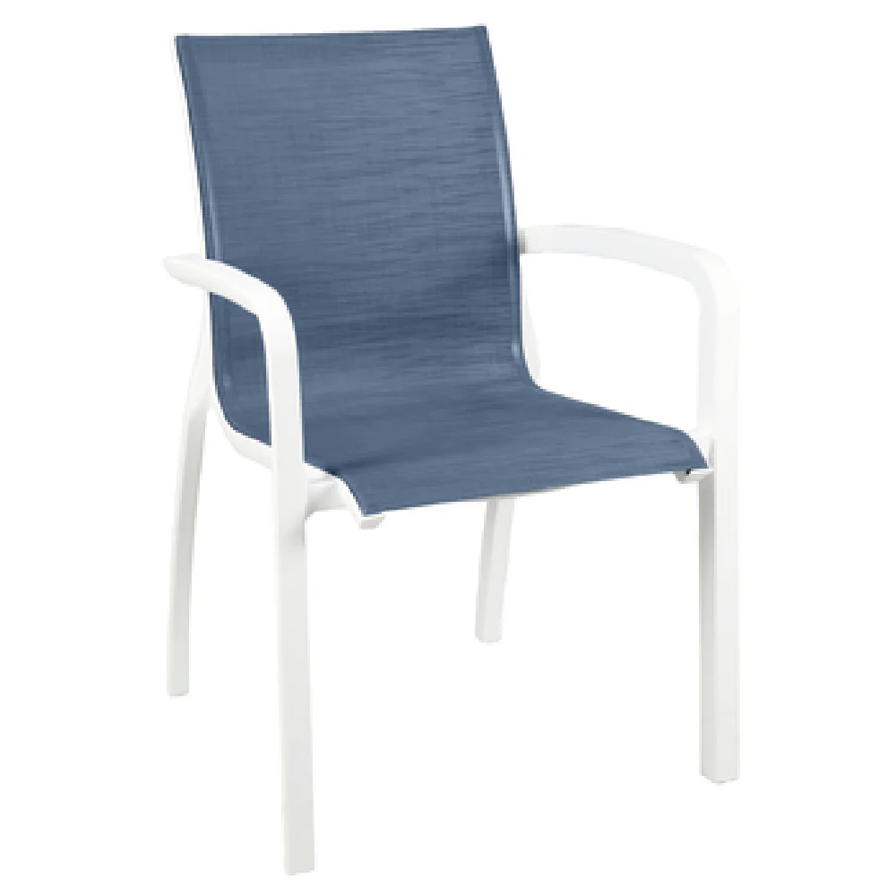 Grosfillex UT700096 24 Inch Armchair Outdoor Textilene Sling with Microban Grosfillex UT700096 24 Inch Armchair Outdoor Textilene Sling with Microban