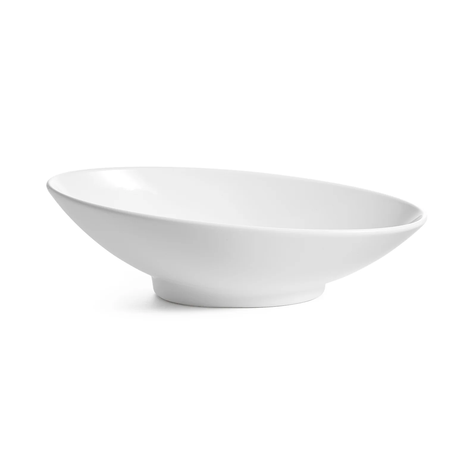 Tablecraft CW4086PB 17 Inch Oval Bowl Cold Holding 4 Quarts Aluminum Pigeon Blue