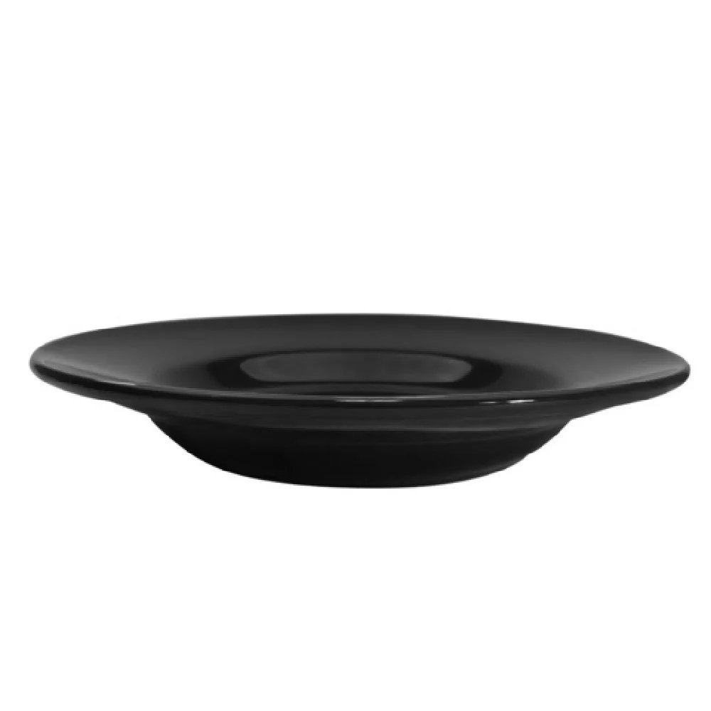 CAC China LV-120-BLK 26 Oz Las Vegas Pasta Bowl 12 Inch Round Ceramic CAC China LV-120-BLK 26 Oz Las Vegas Pasta Bowl 12 Inch Round Ceramic
