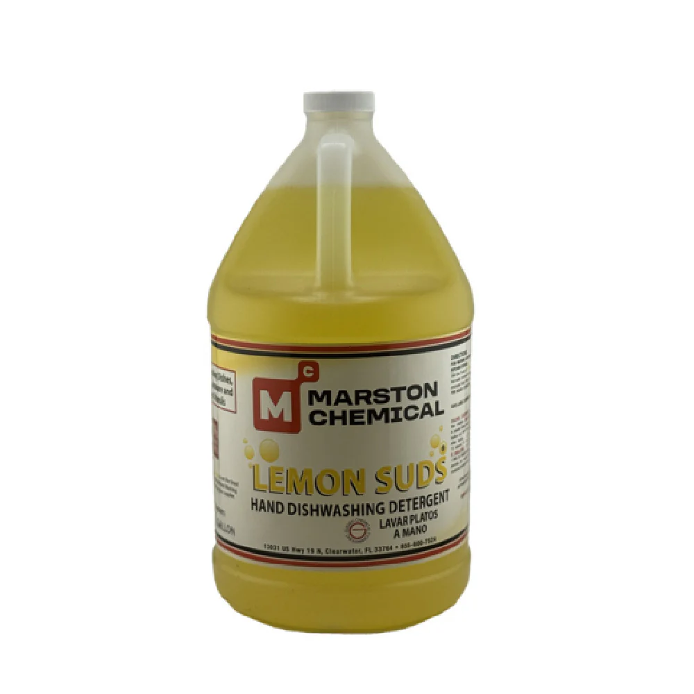 Marston Chemical 300064 Lemon Suds Detergent 1 Gallon For Hand Washing Dishes Marston Chemical 300064 Lemon Suds Detergent 1 Gallon For Hand Washing Dishes