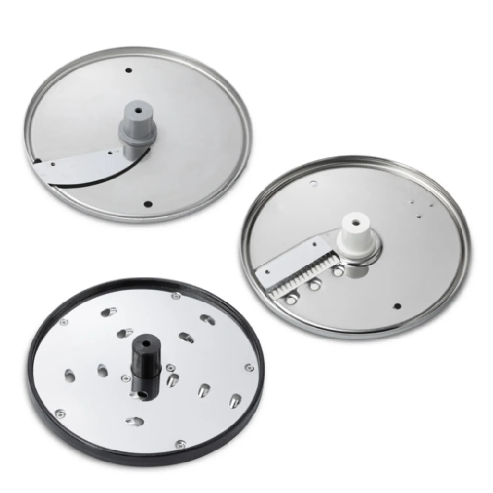 Eurodib 653867 Dito Sama Set Of 3 Discs Dia. 175 Mm (1mm Slicer 4mm Julienne/shredder 7mm Grater)