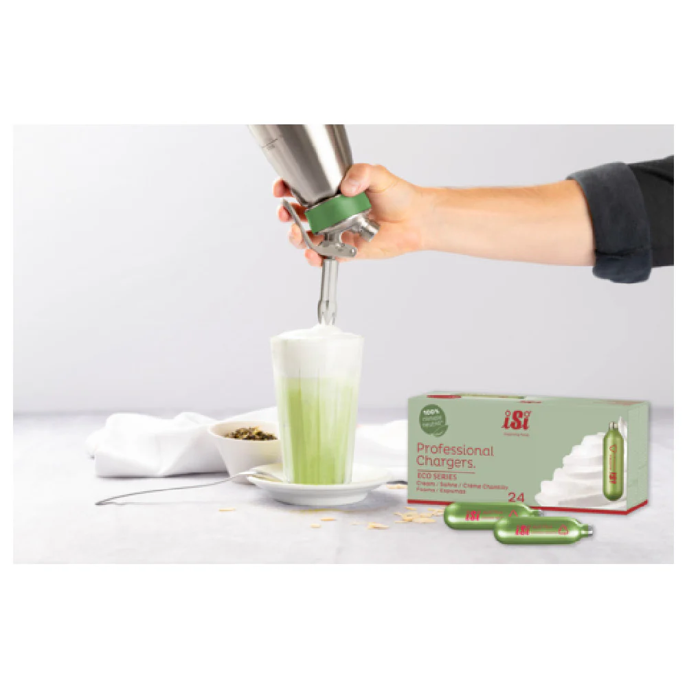 iSi Culinary 073701 Eco Series N2O Chargers for Whipped Cream 24 Packs