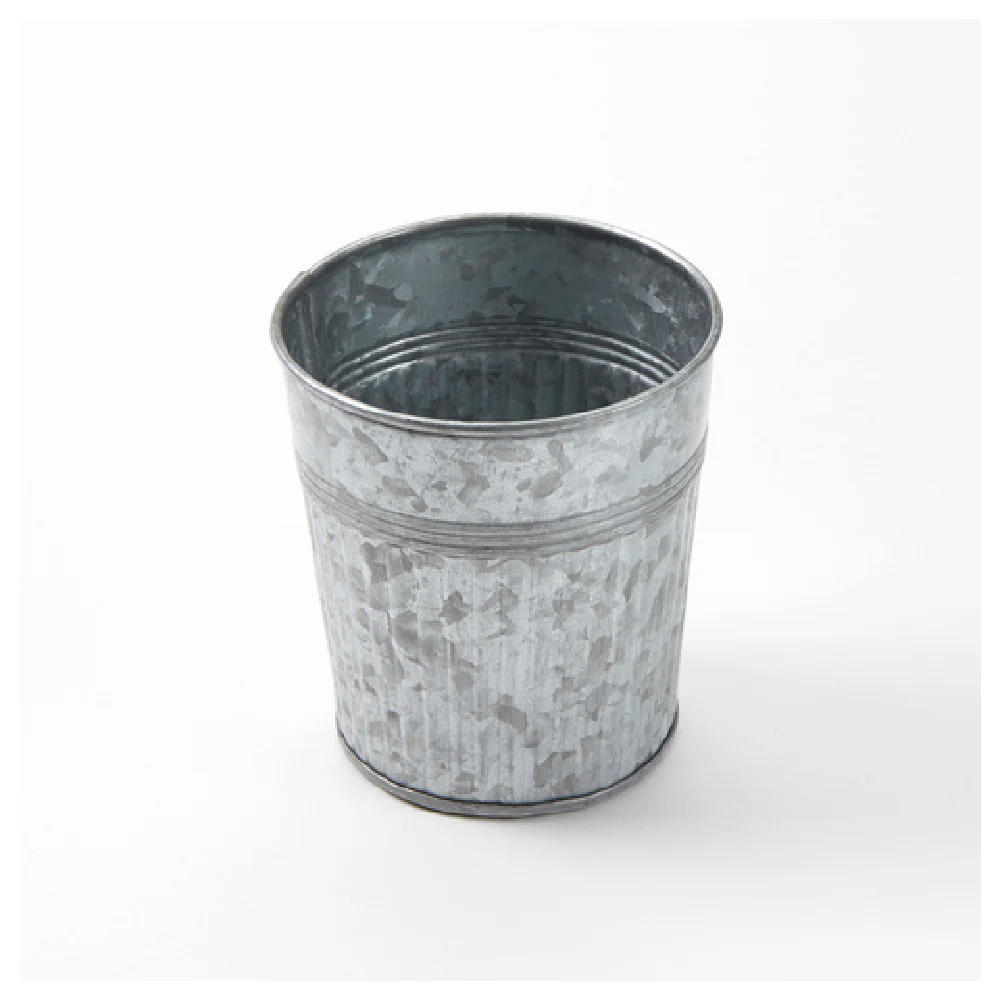American Metalcraft GFC335 24 Oz Galvanized Steel French Fry Cup with Round Design American Metalcraft GFC335 24 Oz Galvanized Steel French Fry Cup with Round Design