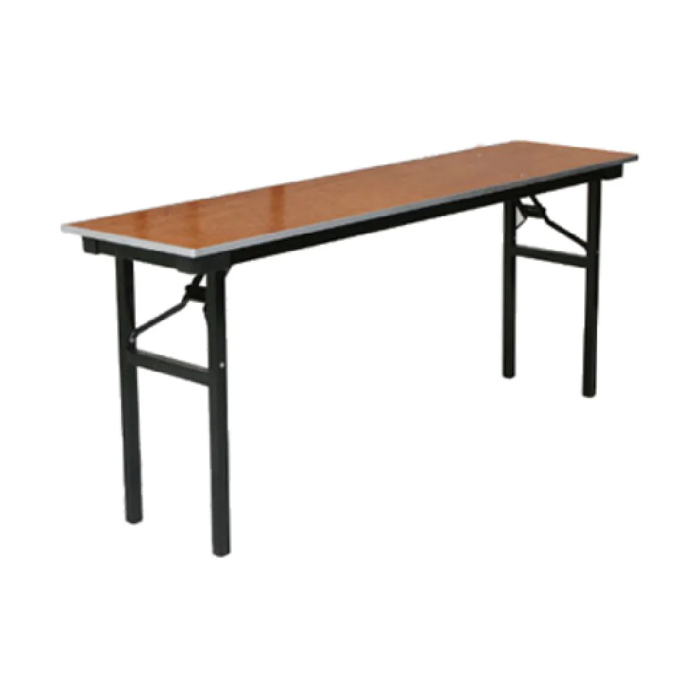 Forbes Industries 600-1896A 96 Inch Rectangular Folding Table Plywood Top Black Epoxy Finish Forbes Industries 600-1896A 96 Inch Rectangular Folding Table Plywood Top Black Epoxy Finish