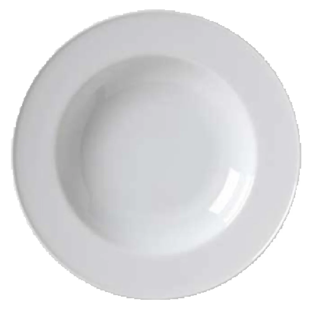 Vertex China AL-3-DS 11 Oz Soup Plate with Round Polished Foot Porcelain