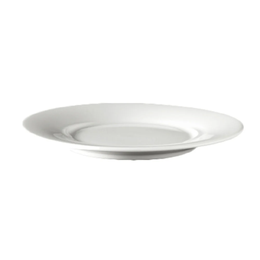Steelite 6321P1303 6.5 Inch Bread Plate Round Porcelain with Folio - 24 Packs Steelite 6321P1303 6.5 Inch Bread Plate Round Porcelain with Folio - 24 Packs