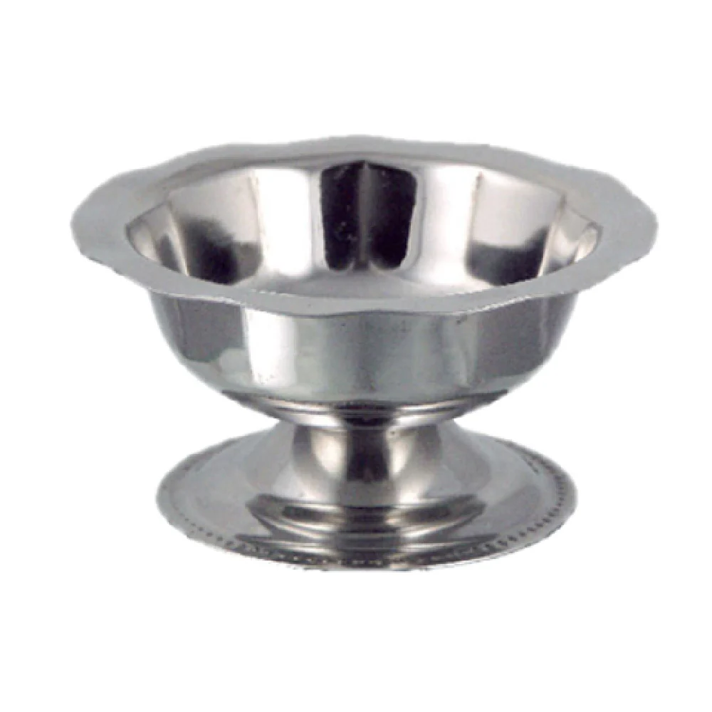 International Tableware IDS-I-HG5 5 Oz Stainless Steel Sherbet Dish with High Gadroon Base International Tableware IDS-I-HG5 5 Oz Stainless Steel Sherbet Dish with High Gadroon Base