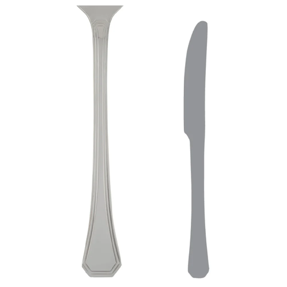 Steelite 5303S041 9-1/4 Inch Blade 8 to 9 Inch Handle Solid Handle Dinner Knife